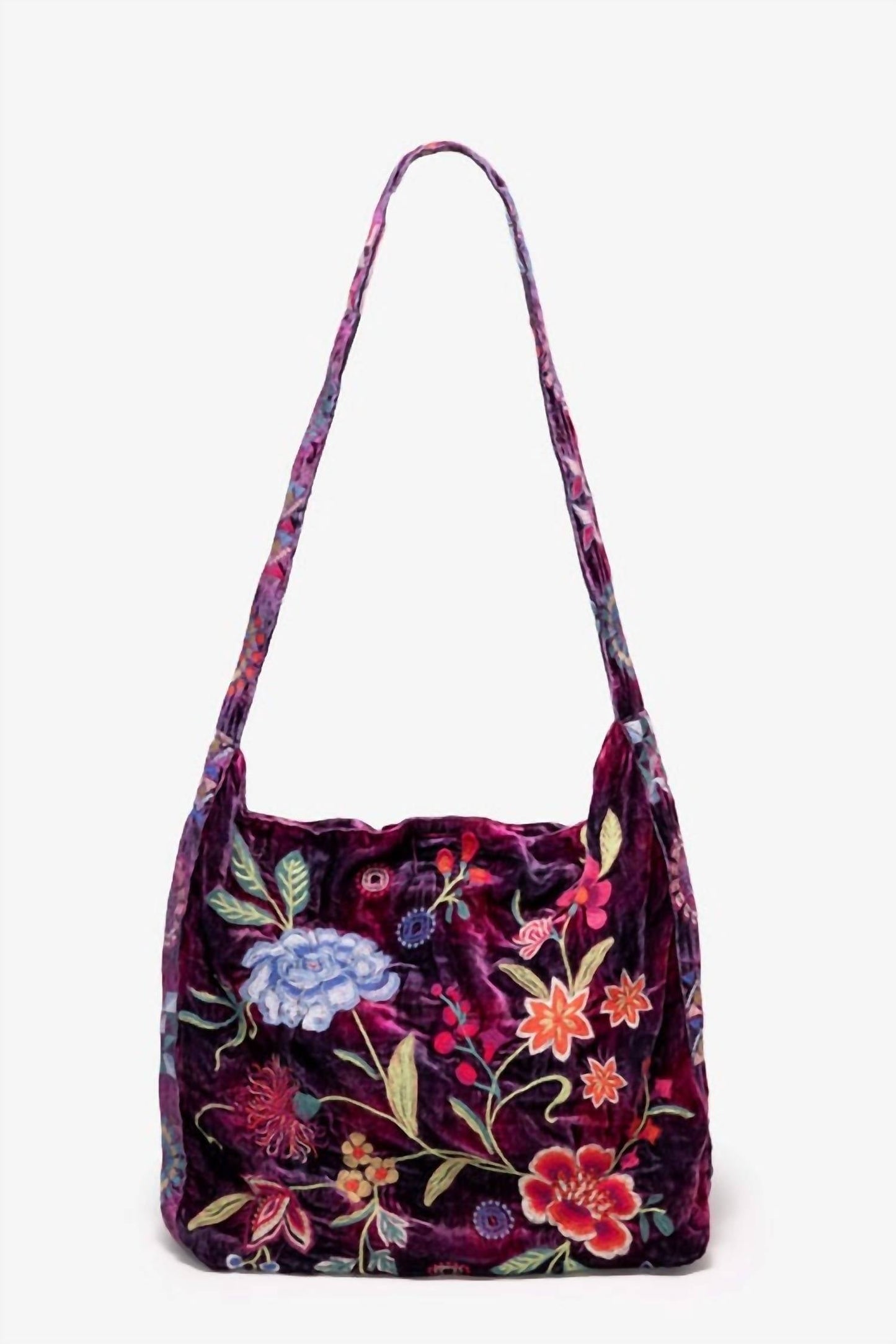 Johnny Was - VELVET WIDE STRAP TOTE BAG -NIKKOLA