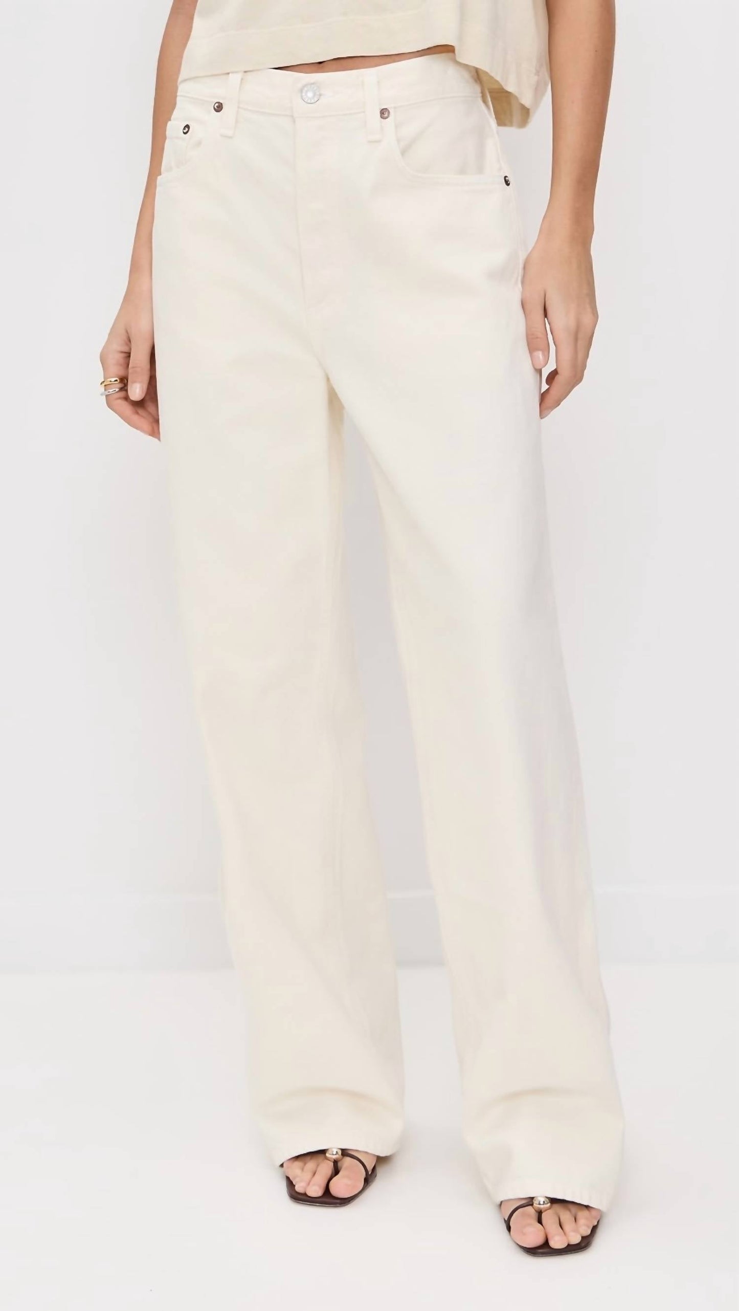 Agolde - Low Slung Baggy Jeans