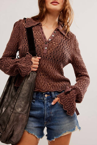 Free People - Pointelle Pullover