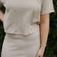 Z Supply - Sway Textured Cropped Tee