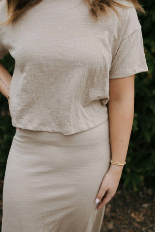 Z Supply - Sway Textured Cropped Tee