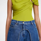 Acler - Vineyhill Asymmetrical Jersey Top