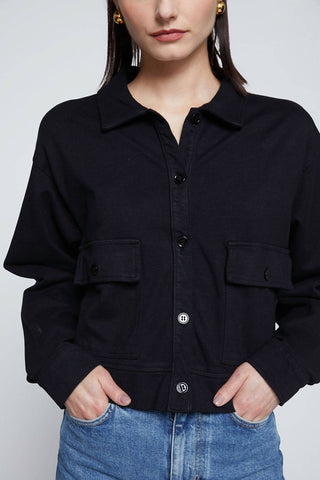 Stateside - Ponte Cropped Jacket