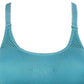 ASICS Women's ASX Seamless Bra Kingfisher Blue Size X-Small
