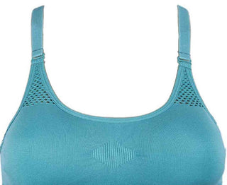 ASICS Women's ASX Seamless Bra Kingfisher Blue Size X-Small