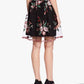 Adrianna Papell - Tulle Floral Embroidery Short Party Dress