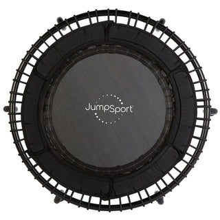 JumpSport 250 Workout Rebounder for Adults, 39" Mini Fitness Trampoline, Black