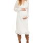 Jessica Simpson Maternity V-Neck Midi Dress