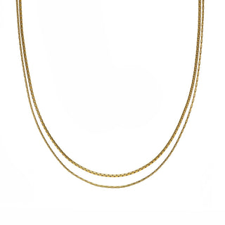 Brenda Grands - Women's Layered Double Choker Necklace