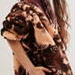 Free People - Rosie Printed Sherpa Jacket
