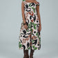 Aylaya - Women's Macron Macro Midi Dress