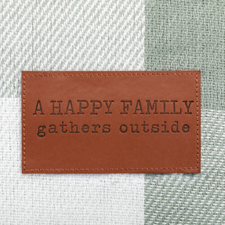 Demdaco - Happy Family Outdoor Mega Blanket - 70x90