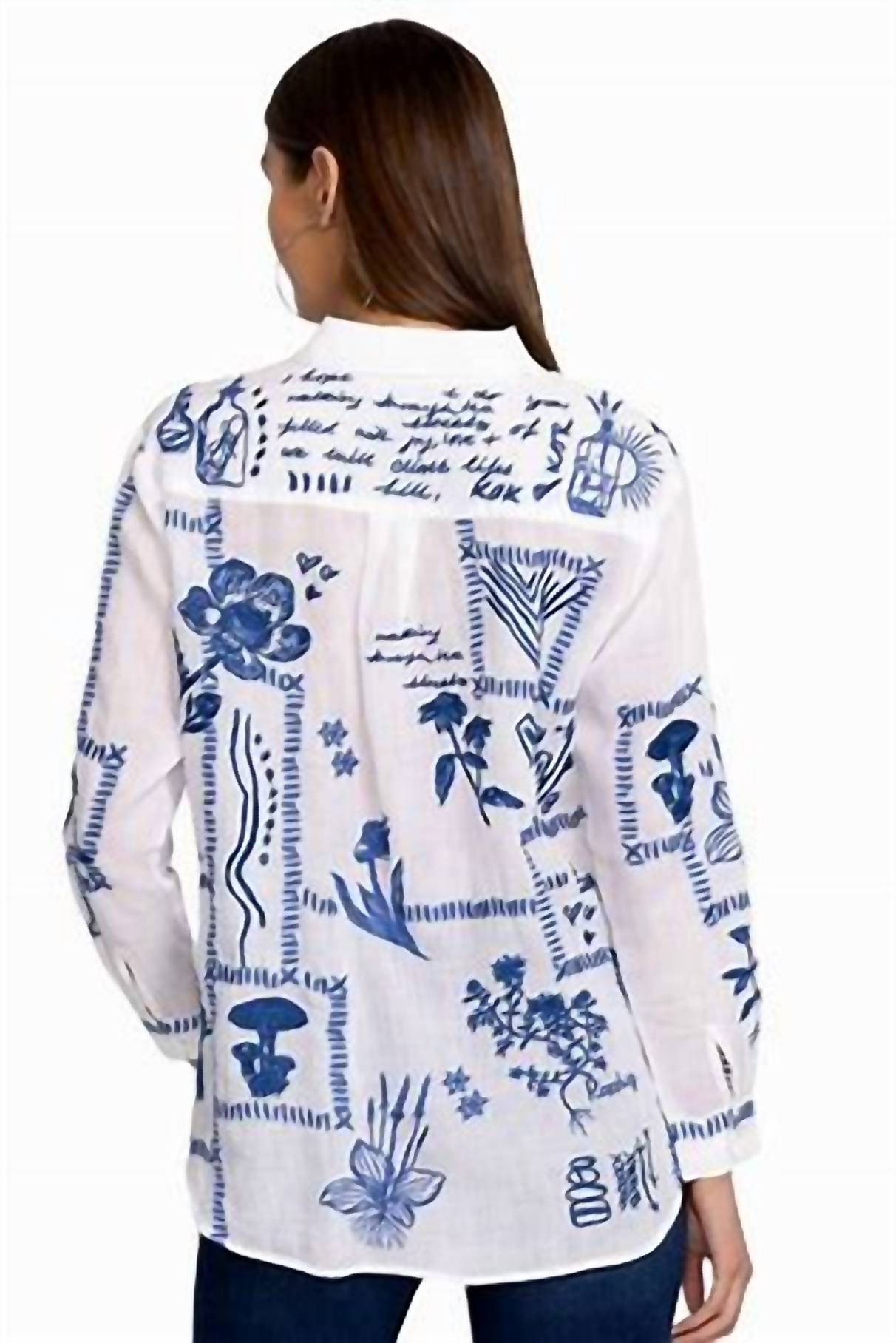 Johnny Was - Botanique Double Button Shirt