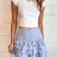 Day + Moon - Ruffle Layer Mini Skort