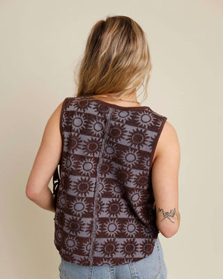 Free People - Faded Gardens Side Tie Top