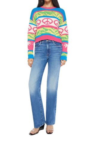 Mother - Itsy Cropped Crewneck Sweater