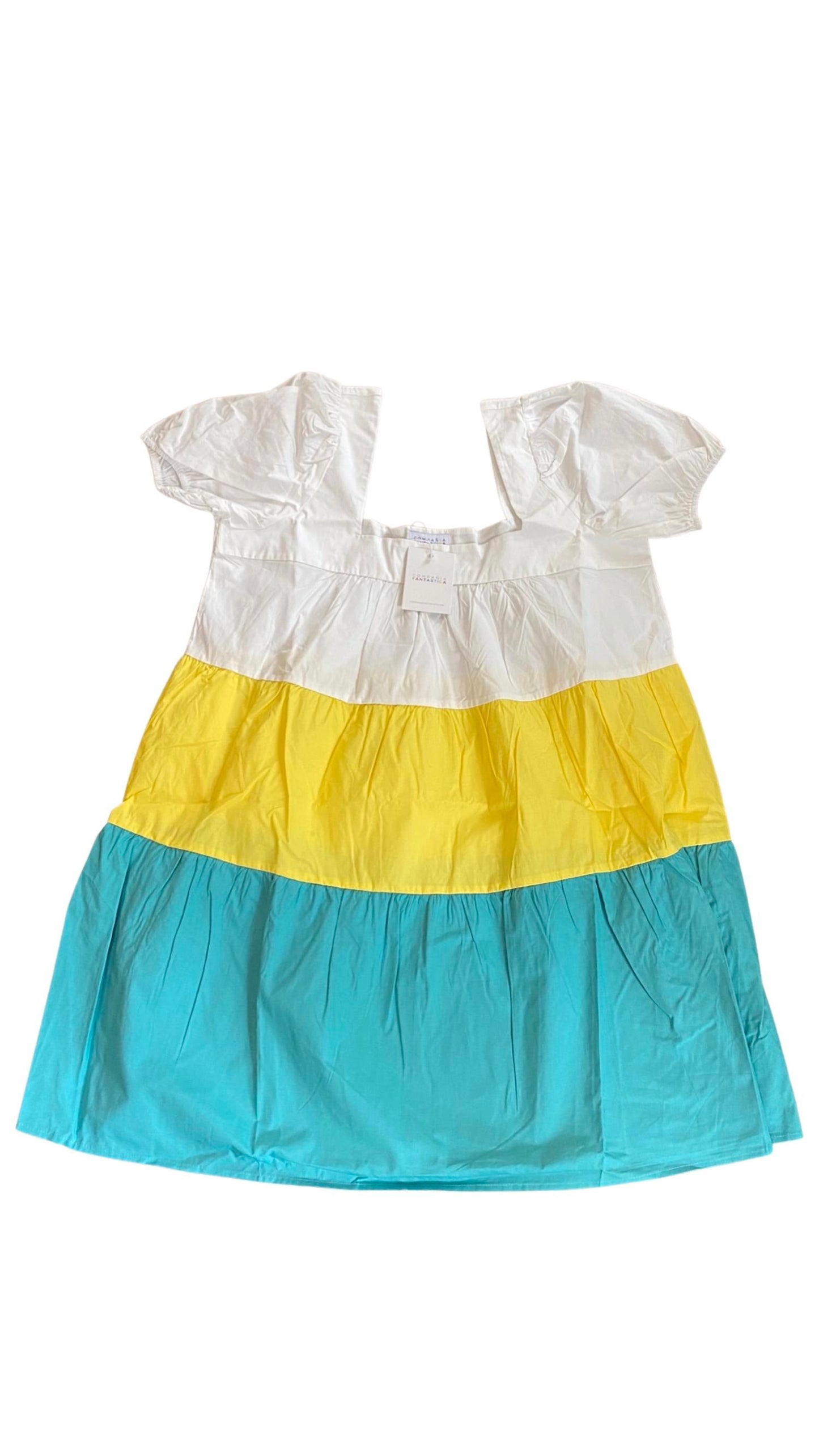 Compania Fantastica - Women's Color Block Dress