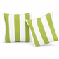 2 Pack Outdoor Throw Pillows, Waterproof & Fade-Resistant Patio Cushions (18x18 Inch)