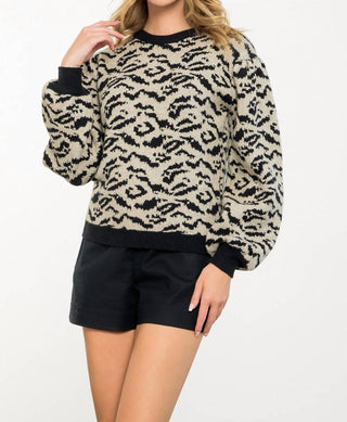 Thml - Animal Print Sweater