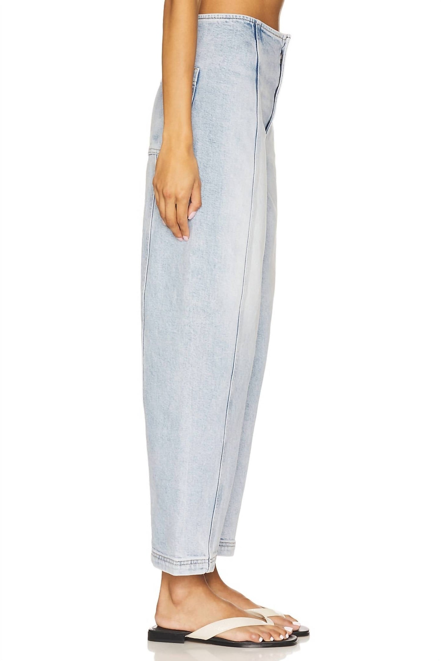 Pistola - Blair High Rise Seamed Barrel Jeans