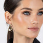 Akalia - Women's Waterproof Infinity Earrings With Pearl Hoop Earrings
