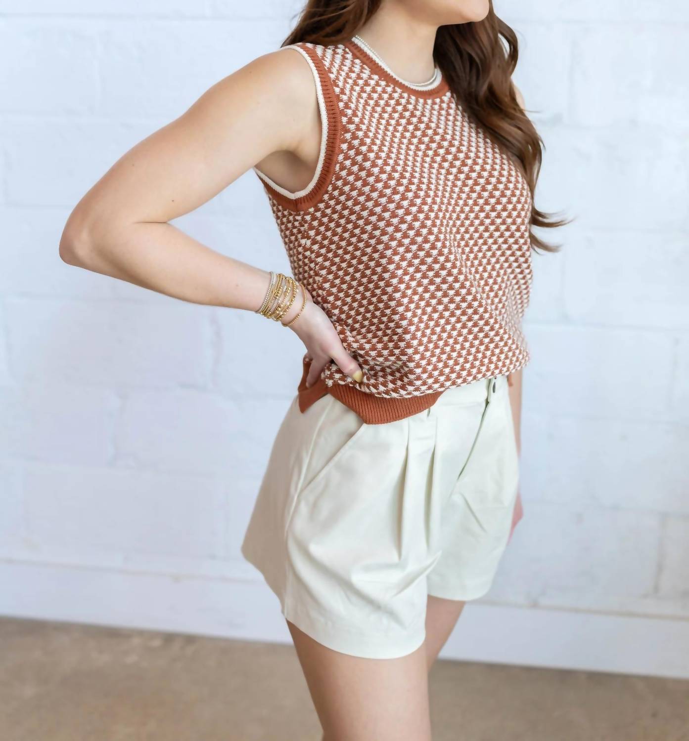 Varley - Jenson Stitch Knit Tank Top