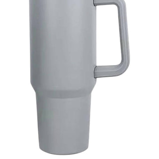 Trendsi - Stainless Steel Tumbler with Handle and Straw