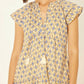 Bila77 - Flutter Sleeve Mini Dress
