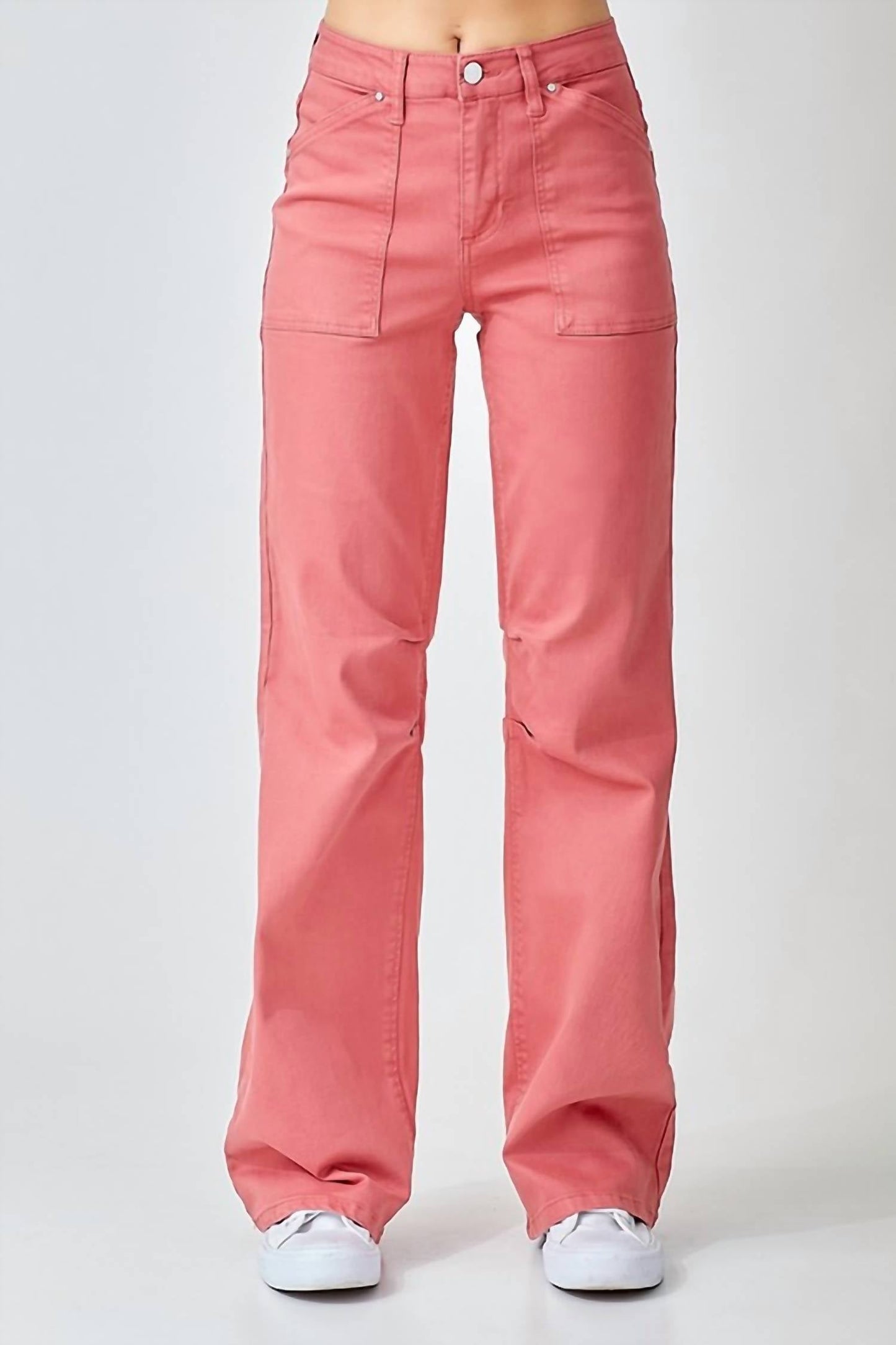 Risen - High Rise Wide Leg Relaxed Jeans