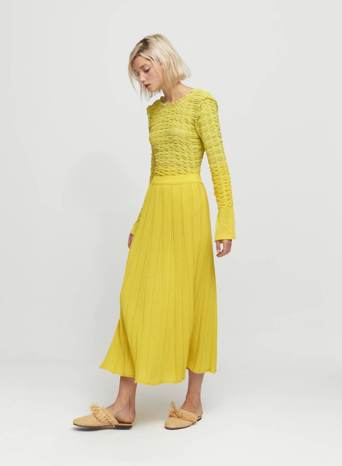 Aldo Martins - Yellow Knit Top