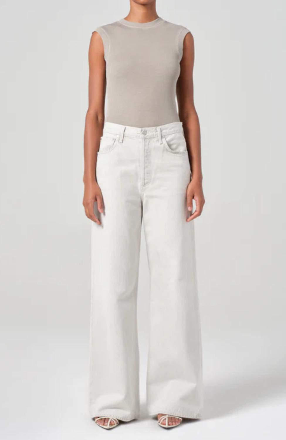 Agolde - Dame Hig Rise Wide Leg Jean