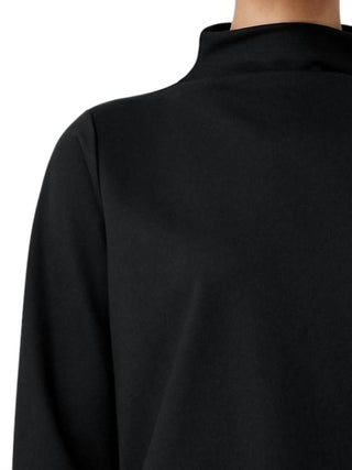 Eileen Fisher - Women's Funnel Neck Long Sleeve Top
