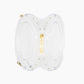 Like Dreams - Women's Moonlit Love Metallic Clear Clutch Bag