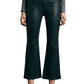 rag & bone Casey Coated High Waist Ankle Flare Jeans in Coatpingrv, Size 32
