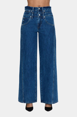 Pistola - Caleb High Rise Stacked Waist Jeans