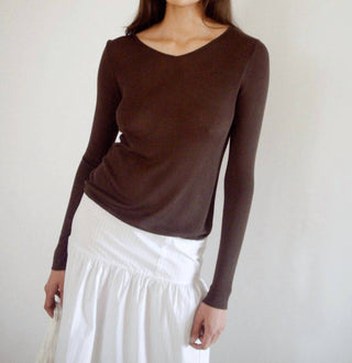 Deiji Studios - Knitted Long Sleeve Top