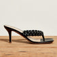Veronica Beard - Marissa Kitten-Heel Braided Sandal