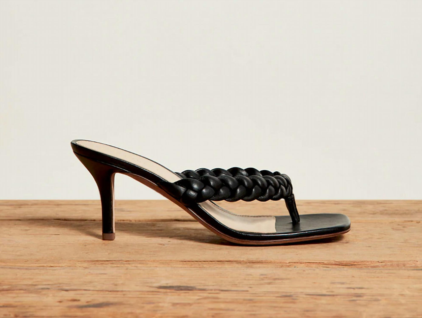 Veronica Beard - Marissa Kitten-Heel Braided Sandal
