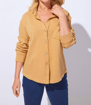 Habitat - Terry Button Front Shacket