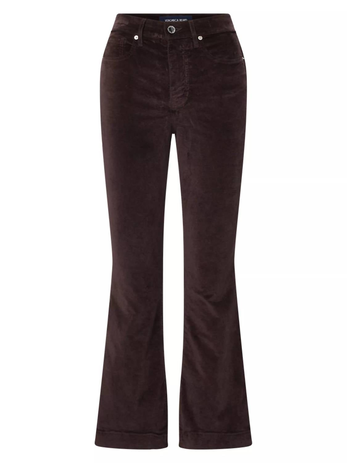 Veronica Beard - Carson Flare Velvet Pant