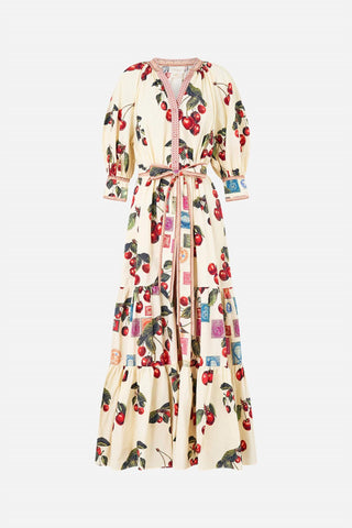 Camilla - Women's Tiered Shirt Dress