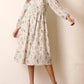 Baevely By Wellmade - Rosie Floral V-neck Dress