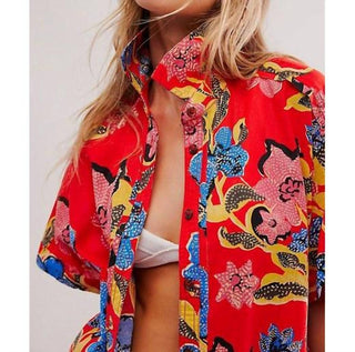 Free People - RETRO TROPICS TOP