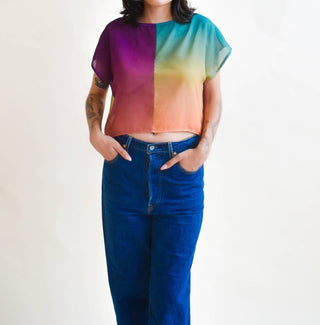 Altar - Ooak Fox Crop Top