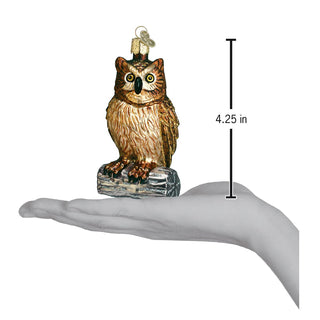 Wise Old Owl Ornament