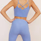 Wolven - Crisscross Active Reversible Four-way Top