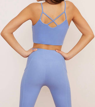 Wolven - Crisscross Active Reversible Four-way Top