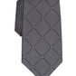 Perry Ellis Portfolio Mens Burr Business Professional Neck Tie Black O/S