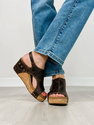 Corkys Footwear - Women's Carley Crinkle Wedges