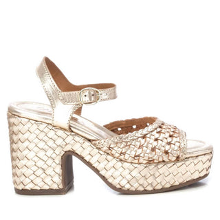 Xti - Carmela Leather Heel Sandals